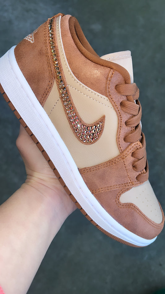 Air Jordan 1 Low SE with Swarovski Crystals