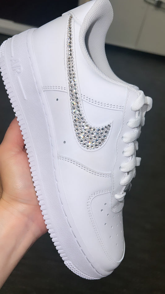 Nike Air Force 1 with Swarovski Crystals