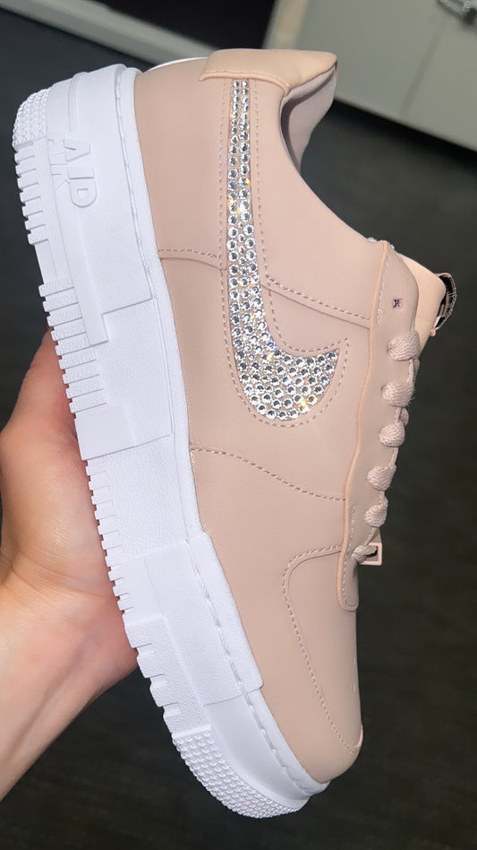 Nike Air Force 1 Pixel with Swarovski Crystals