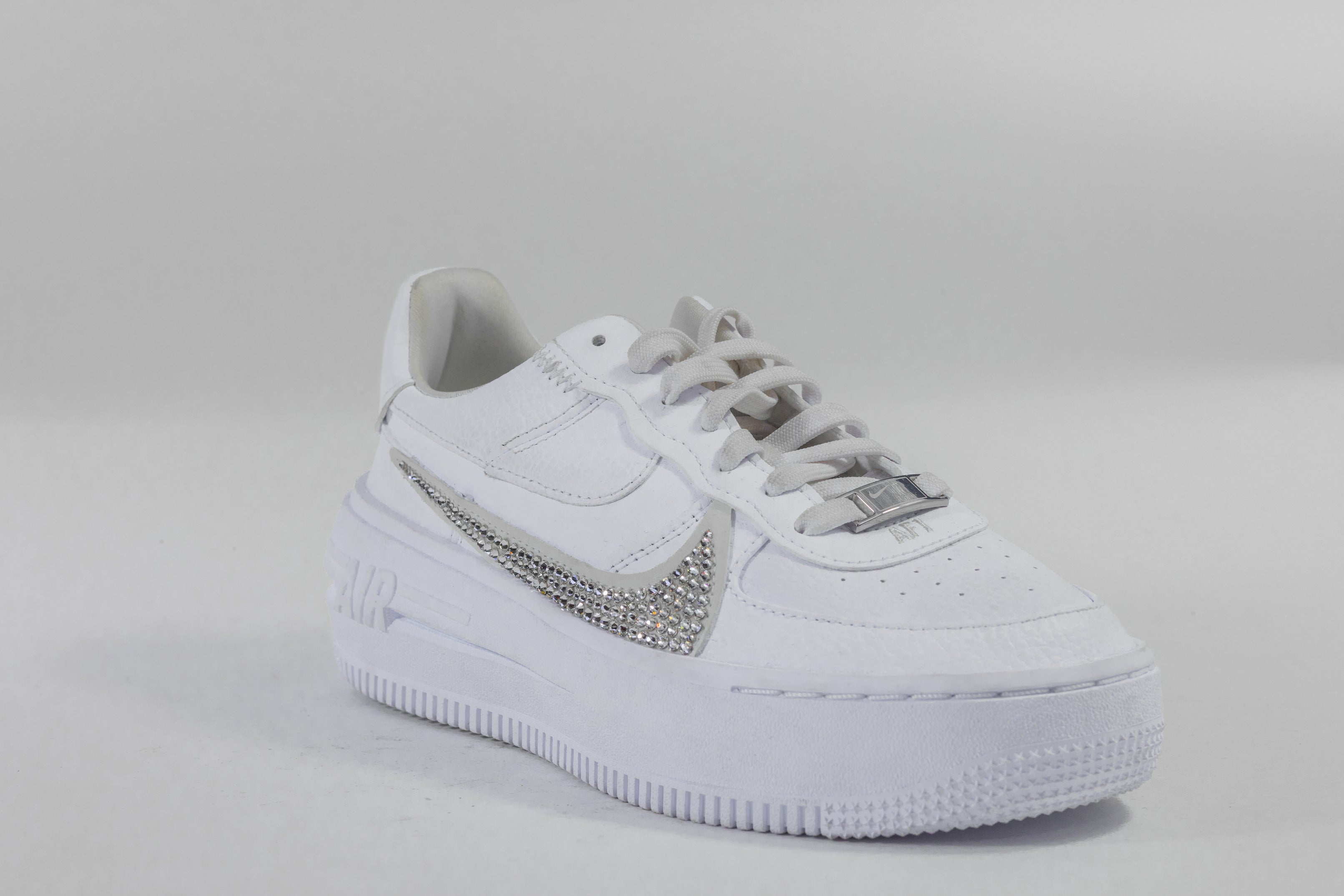 Nike Air Force 1 Platform with Swarovski Crystals – Gemz & Glitz